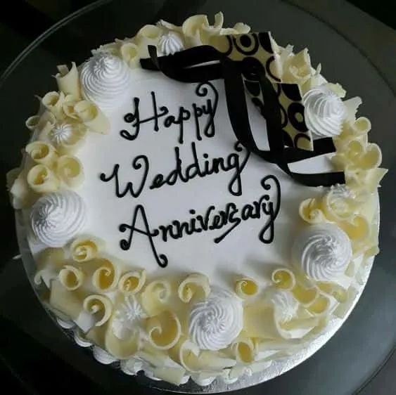 anniversary cake design